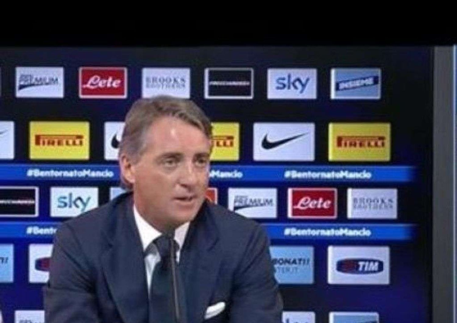 Calcio: Inter, ecco Mancini "possiamo vivere un'altra bella storia"