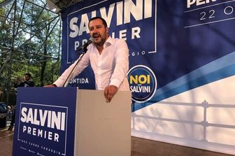 &nbsp;Salvini a Pontida