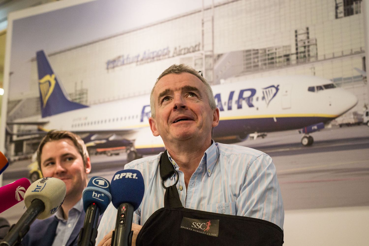 &nbsp;Micheal O'Leary, Ad Ryanair