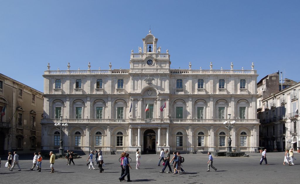 &nbsp;Il Palazzo dell'Universit&agrave; di Catania