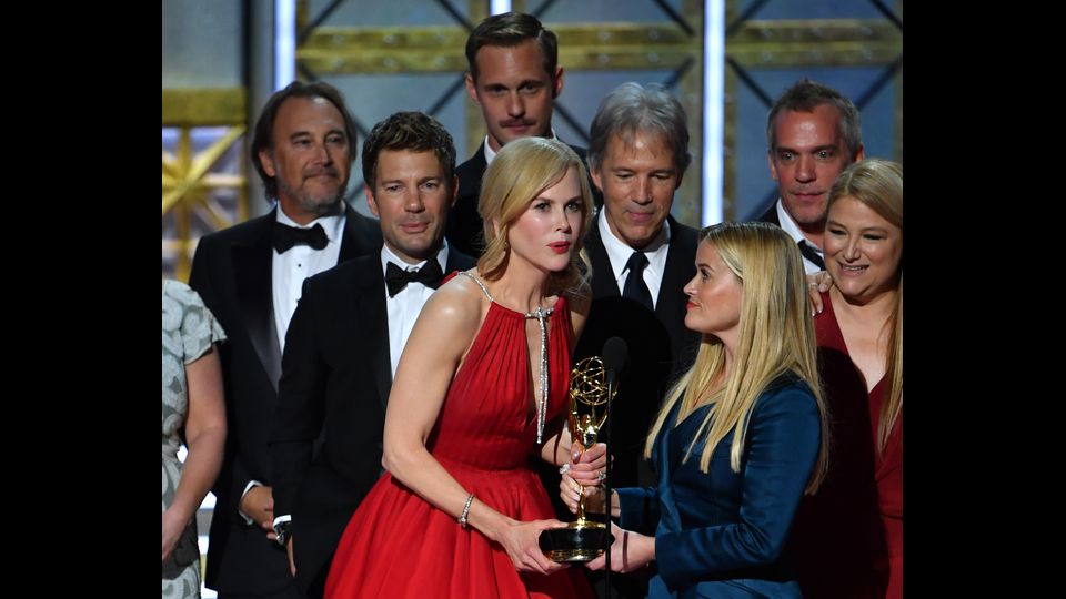 &nbsp;Miglior miniserie 'Big Little Lies', il cast