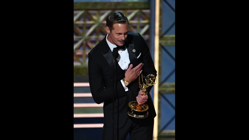 Alexander Skarsgard, miglior attore non protagonista in una miniserie o film 'Big Little Lies&quot;