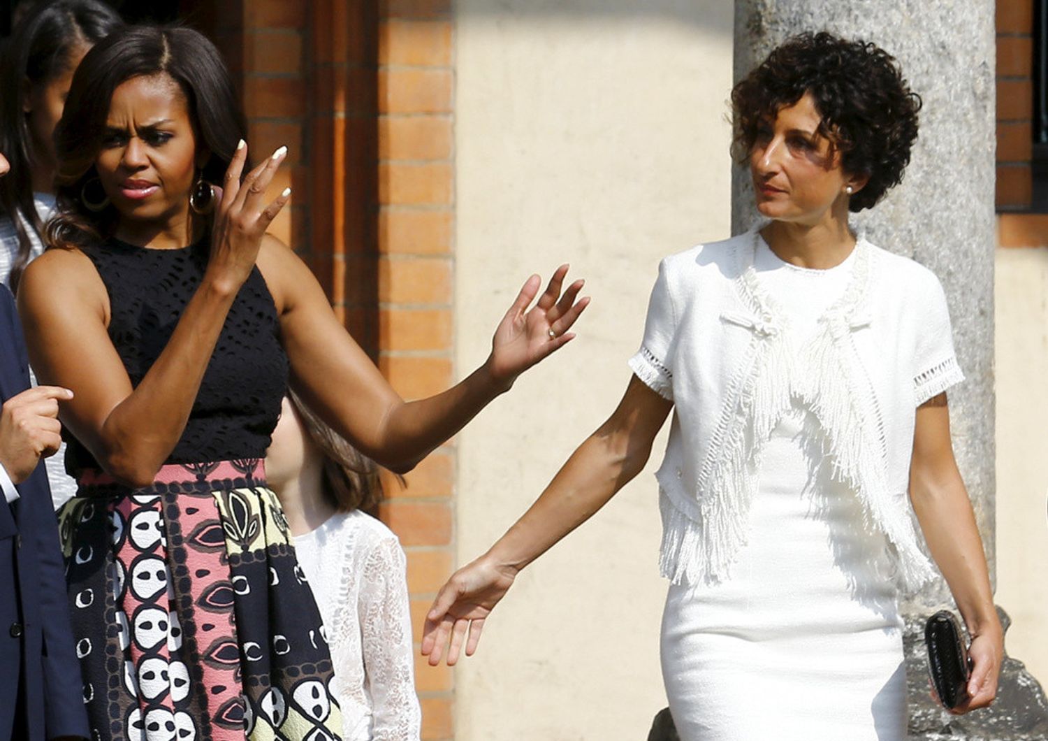 Expo: Michelle Obama a Palazzo Italia, ad attenderla Agnese Renzi
