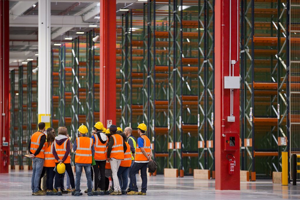 Magazzino Amazon di Vercelli&nbsp;