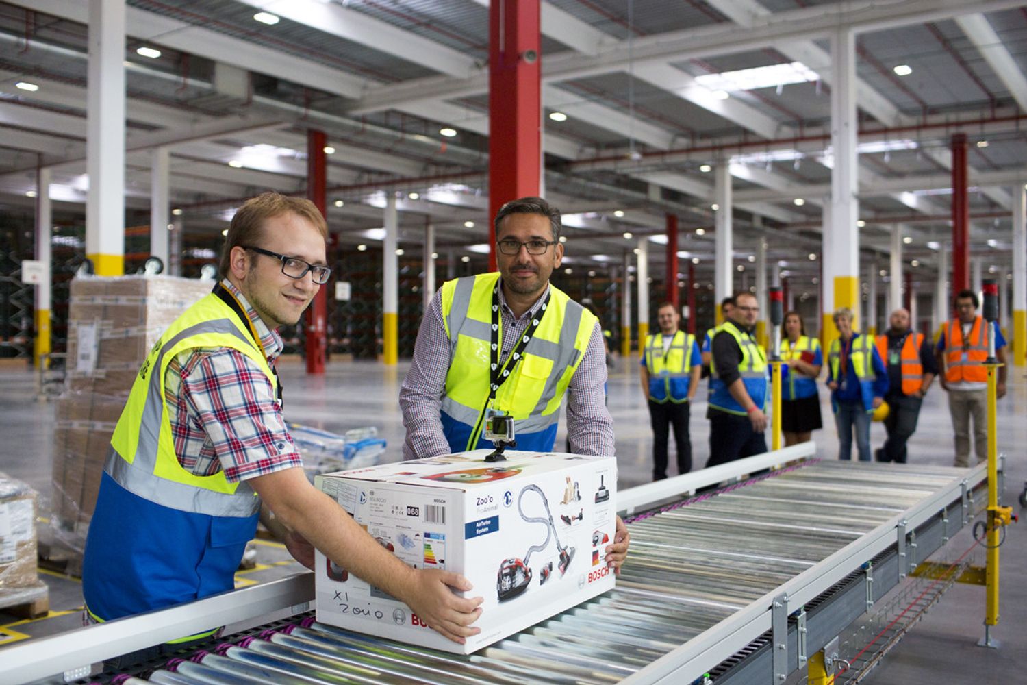 Magazzino Amazon di Vercelli&nbsp;