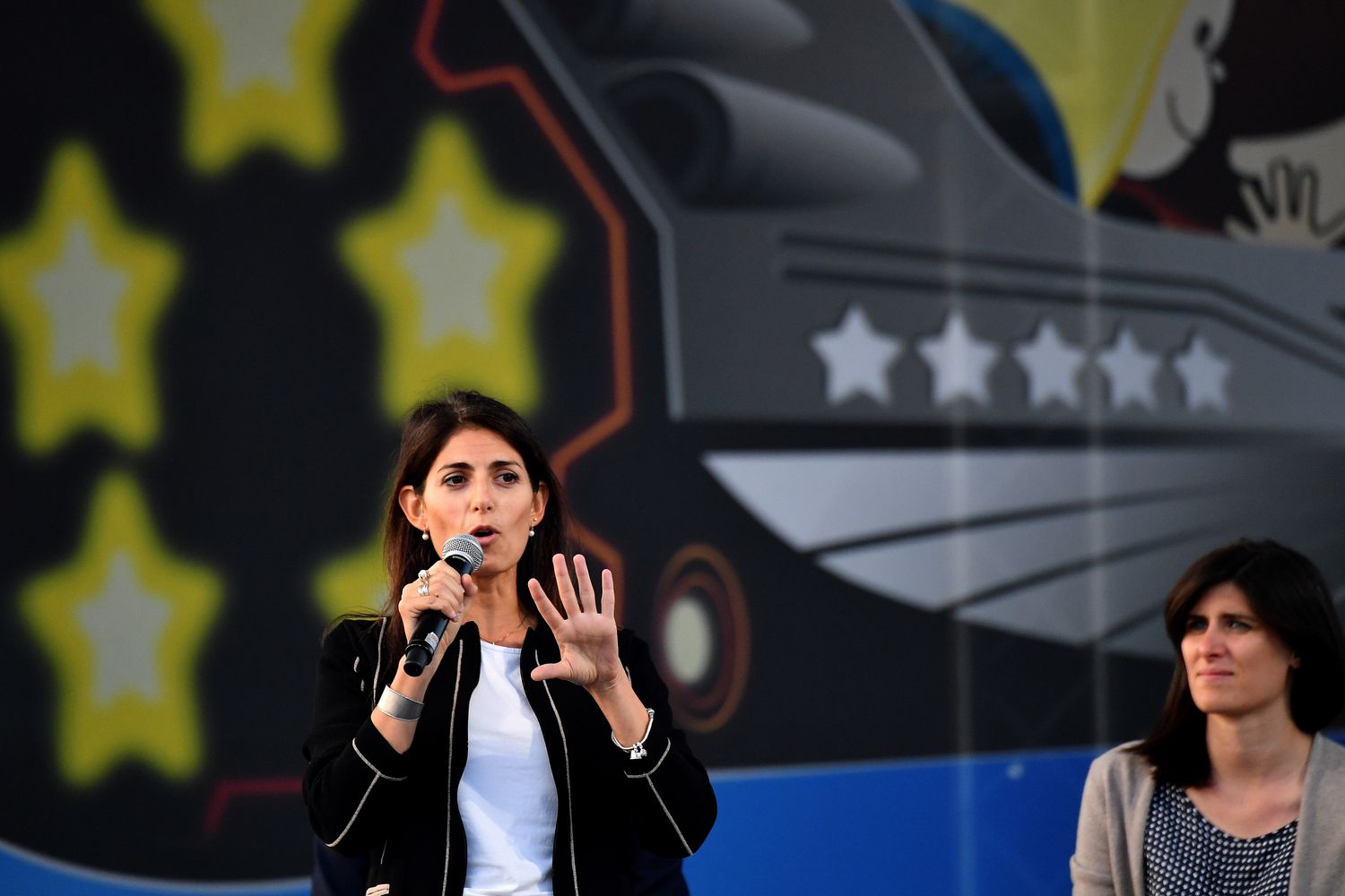 Virginia Raggi (Afp)&nbsp;