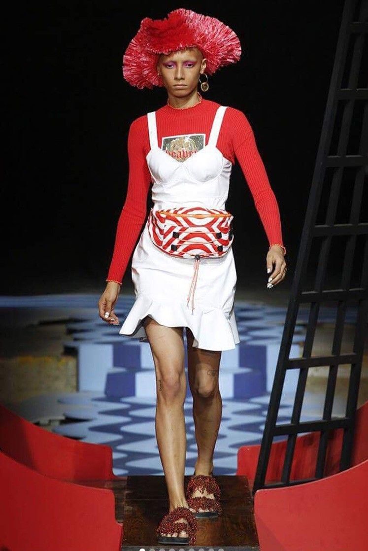 La itbag con stampa bicolore firmato House of Hollande