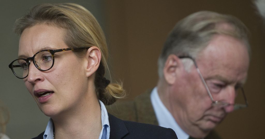 &nbsp;Alice Weidel e Alexander Gauland