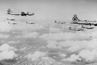 Bombardieri B-29 sopra la Corea, 6 settembre 1950&nbsp;