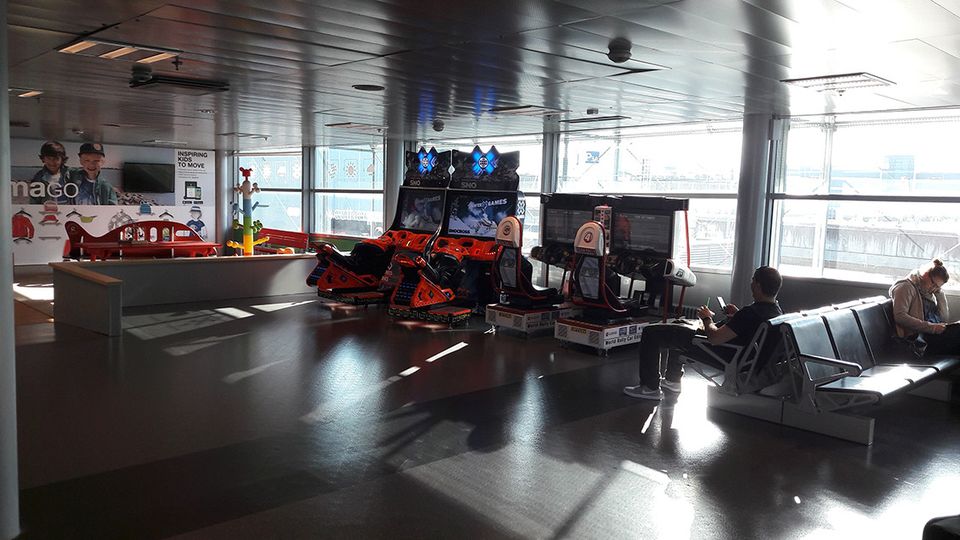 &nbsp;Un'area adibita ai giochi