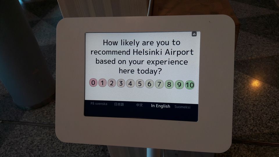 Per valutare la qualit&agrave; dell'attesa dei voli, all'interno della struttura si trova anche l'indice di gradimento dei servizi che l'aeroporto offre