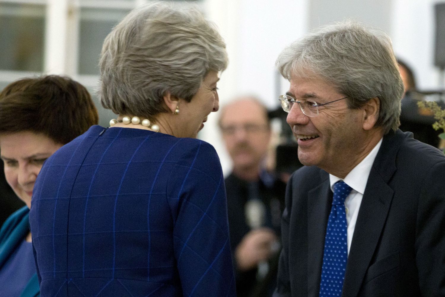 &nbsp;May e Gentiloni a Tallinn