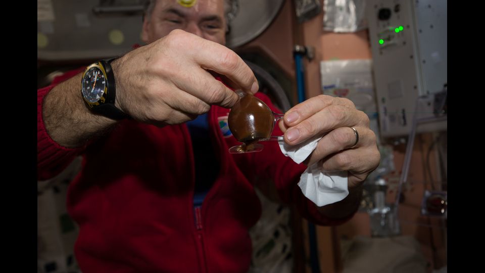 Un caff&egrave; per Paolo Nespoli