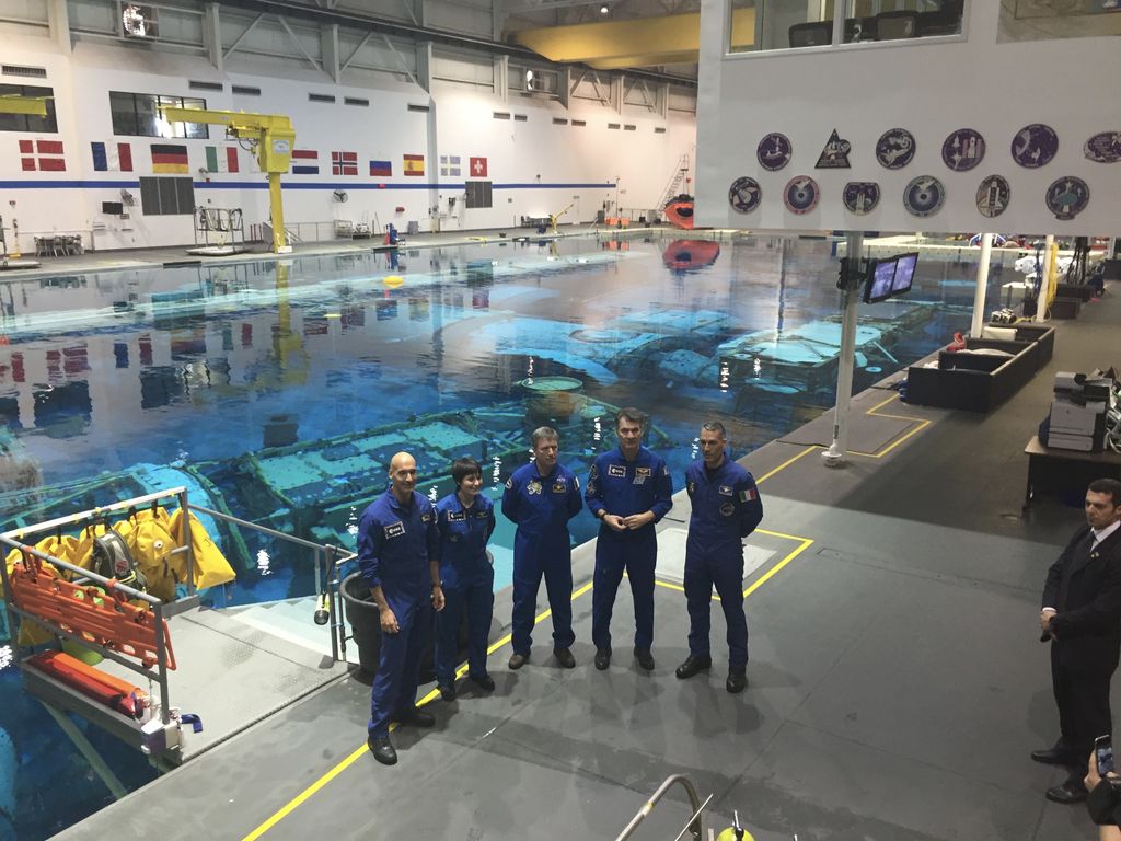 Astronauti italiani nella base Nasa a Houston