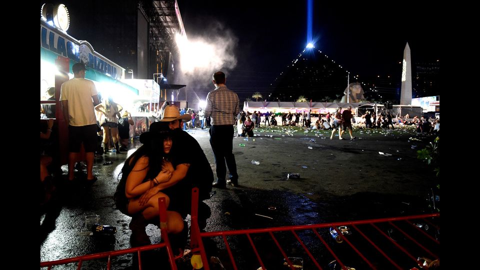 &nbsp;Attentato a Las Vegas (Afp)