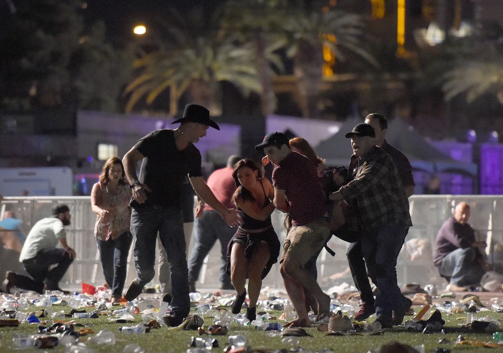 &nbsp;Attentato a Las Vegas (Afp)