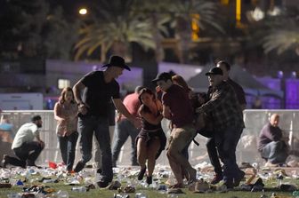 &nbsp;Attentato a Las Vegas (Afp)