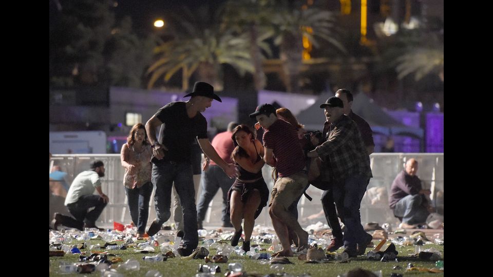 &nbsp;Attentato a Las Vegas (Afp)
