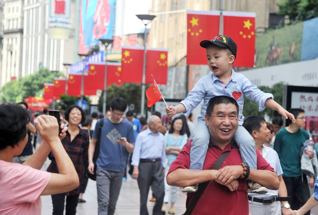 &nbsp;Cina, festeggiamenti nel giorno di festa nazionale