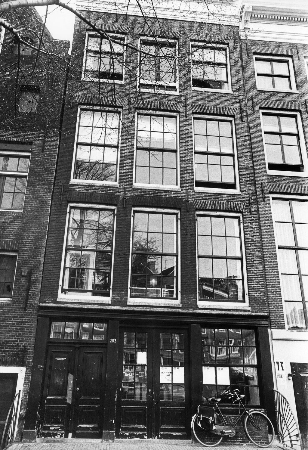 &nbsp;L'abitazione della famiglia Frank ad Amsterdam