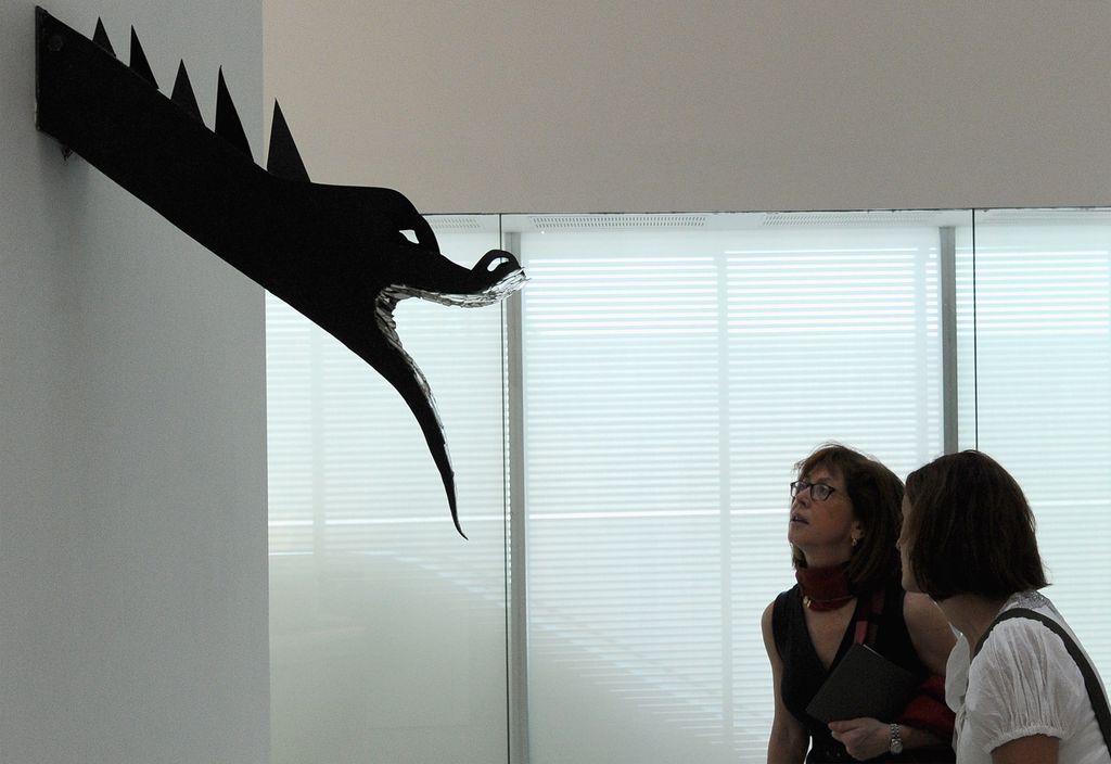 Visitatori al Maxxi di Roma