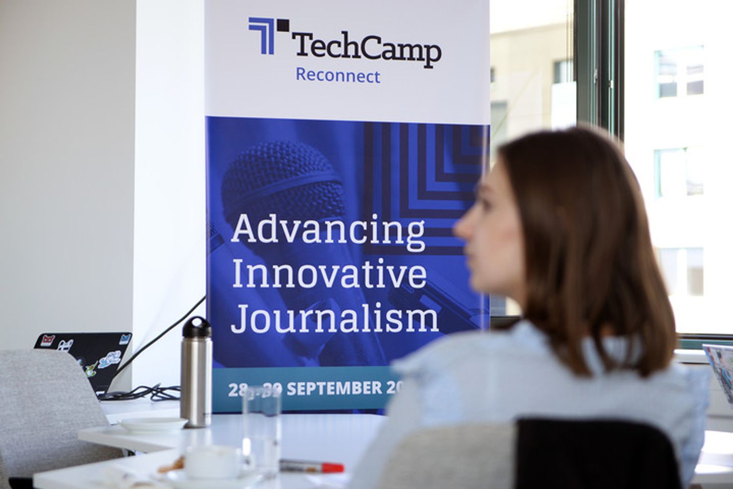 &nbsp;Un momento del TechCamp di Varsavia