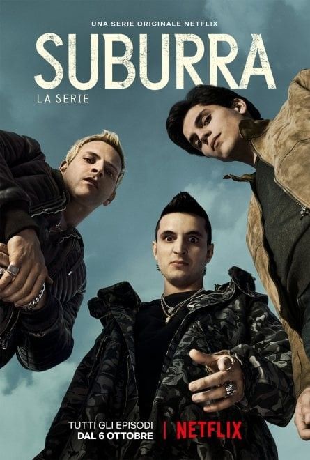 &nbsp; &nbsp; &nbsp; &nbsp; &nbsp; &nbsp; &nbsp;Locandina&nbsp;di Suburra la serie - Netflix