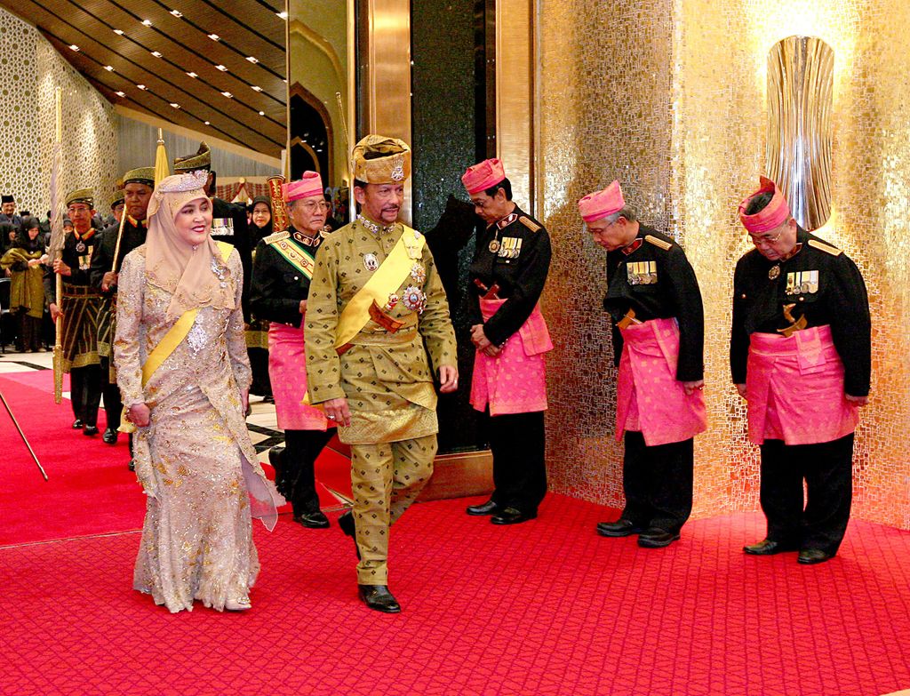 Il sultano del Brunei,&nbsp;Hassanal Bolkiah