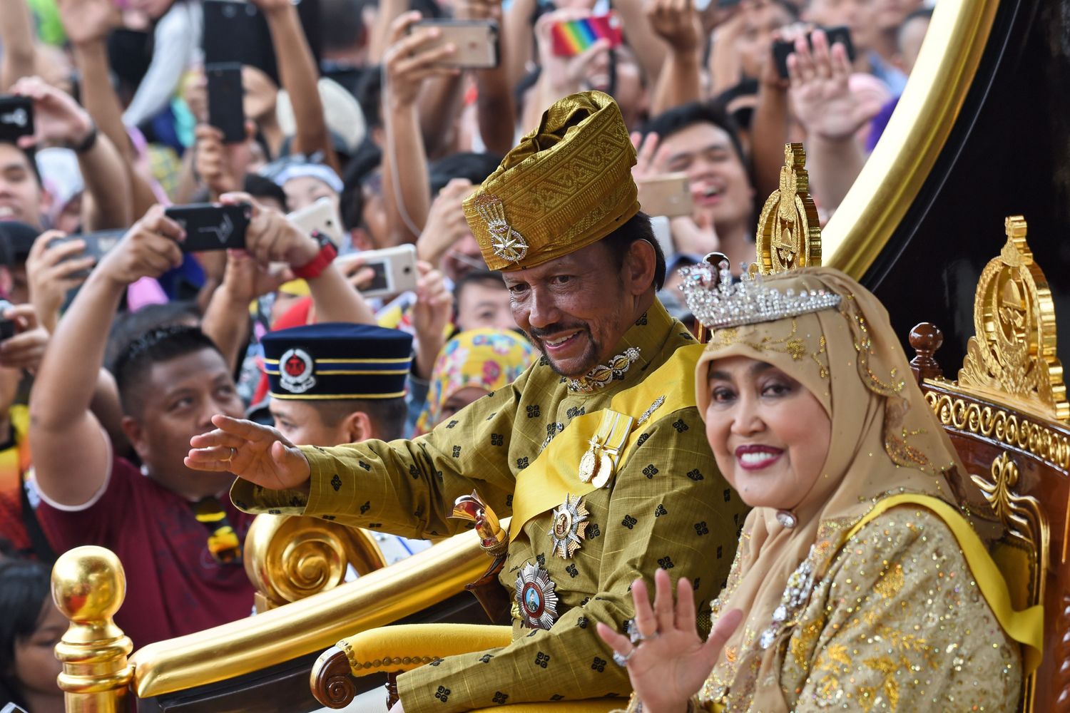 &nbsp;Il sultano del Brunei,&nbsp;Hassanal Bolkiah