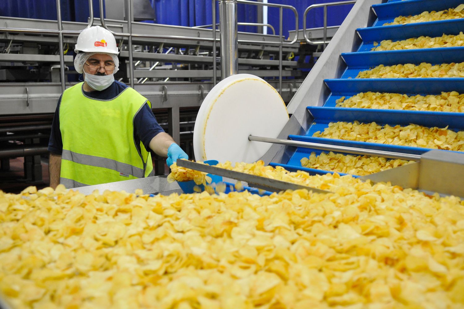 &nbsp;Una fabbrica di patatine della PepsiCo