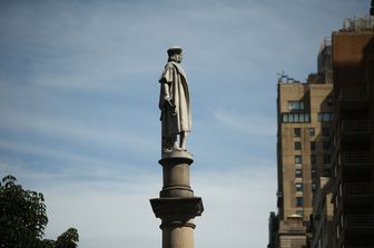 &nbsp;La statua di Cristoforo Colombo a New York