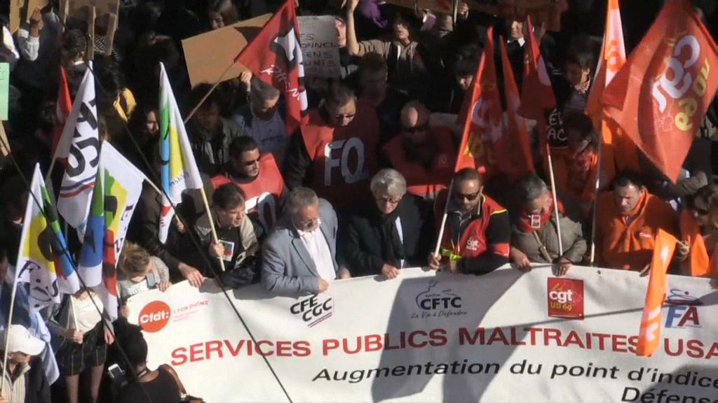 Francia, in piazza per lo sciopero del pubblico impiego