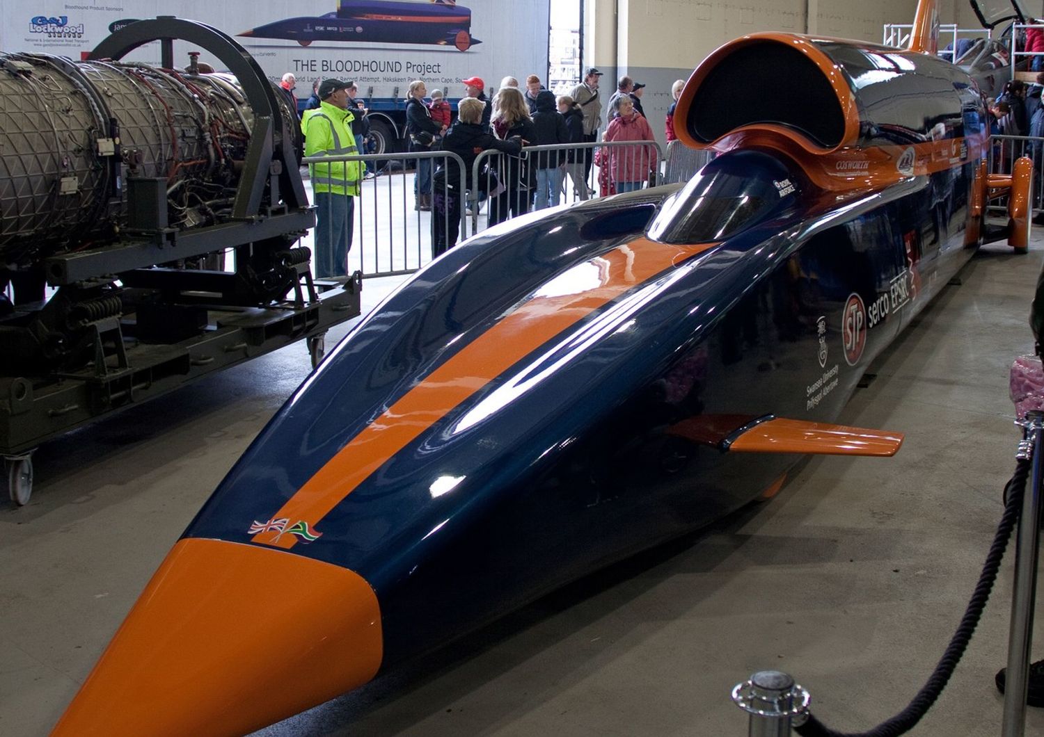 &nbsp; Bloodhound Supersonic Car