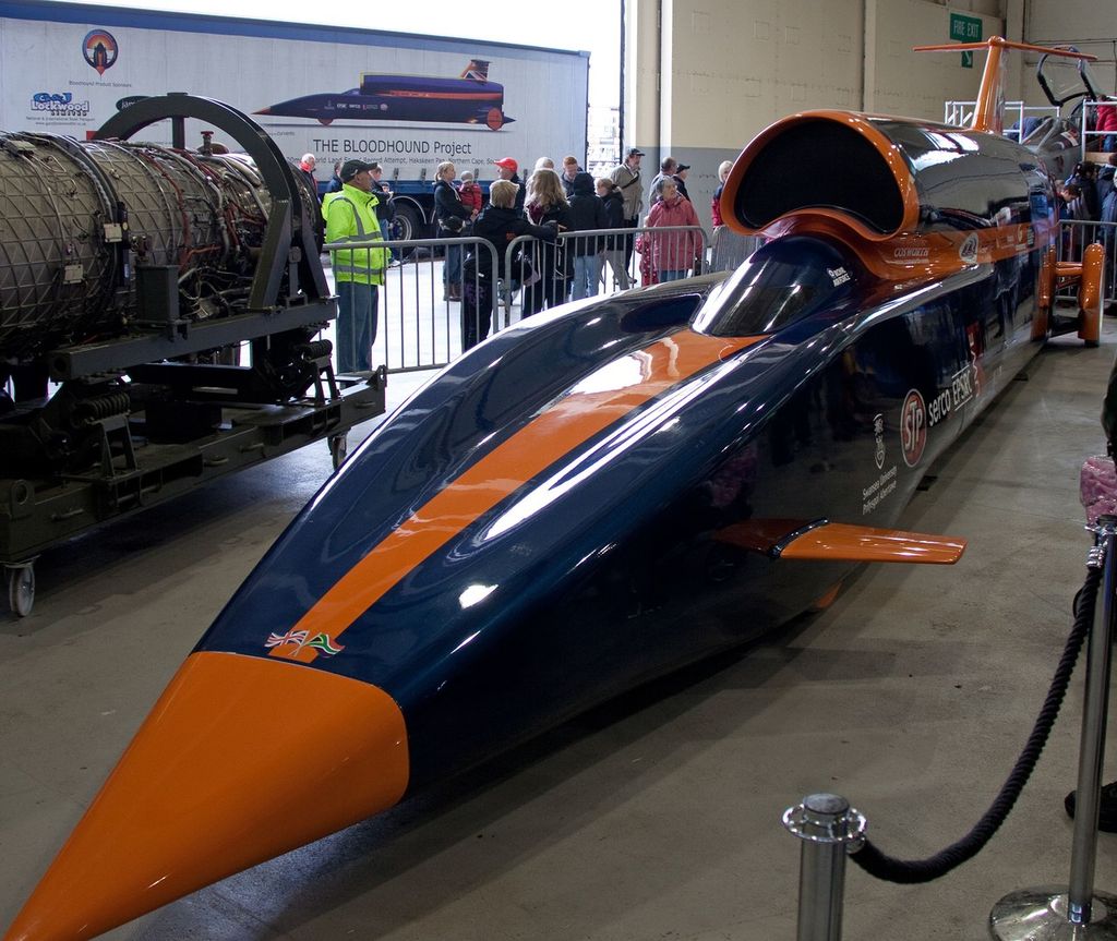 &nbsp; Bloodhound Supersonic Car