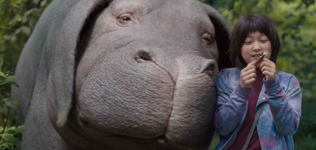 &nbsp;Un fotogramma dal film 'Okja'