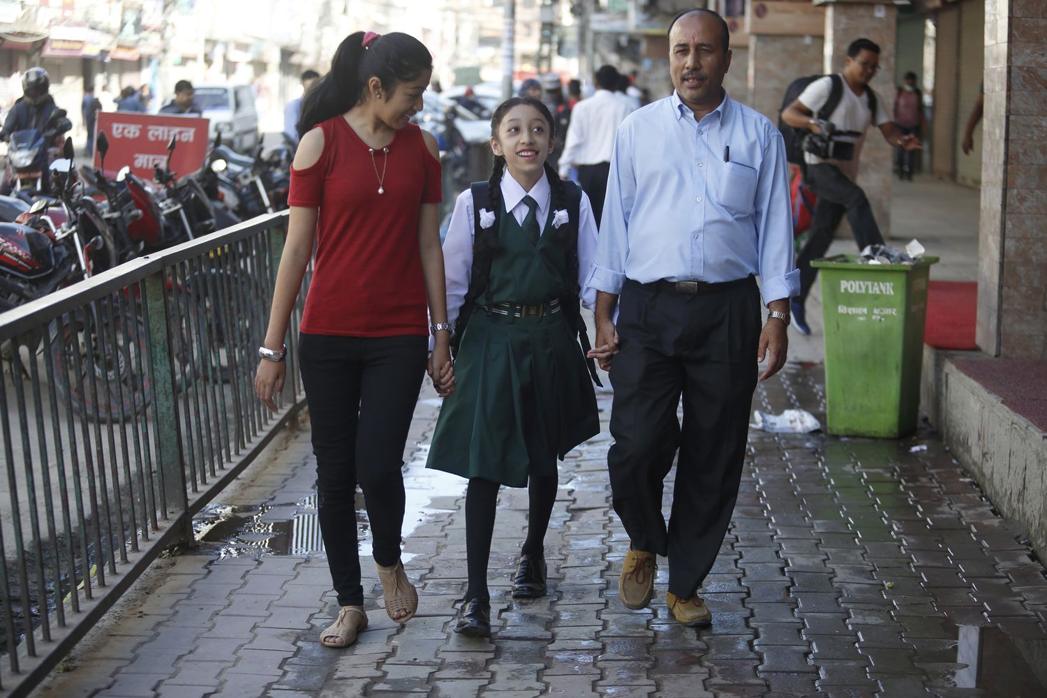 Manita&nbsp;Shakya, 'Kumari, fino alla settimana scorsa, quando &egrave; tornata a scuola e a condurre una vita normale&nbsp;