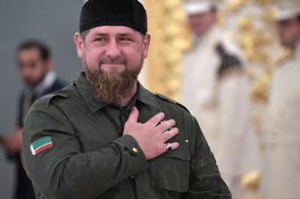 &nbsp;Il presidente ceceno Kadyrov durante i colloqui russo-sauditi