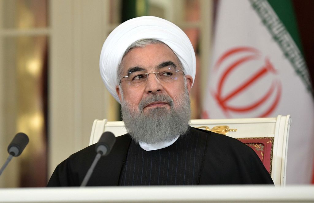 &nbsp;Il presidente iraniano Hassan Rohani