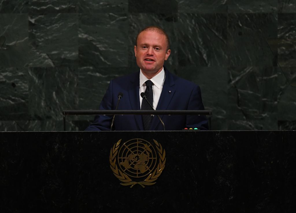 &nbsp;Il premier maltese Joseph Muscat