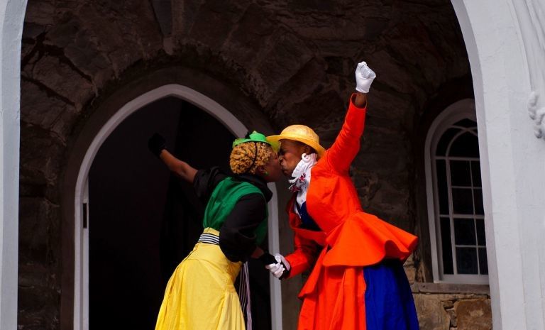 &nbsp;Una delle installazioni al Mocaa