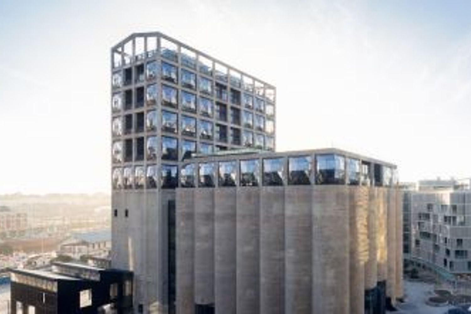 &nbsp;L'edificio che ospita il Mocaa &egrave; un vecchio silos del grano nel porto di Citt&agrave; del Capo