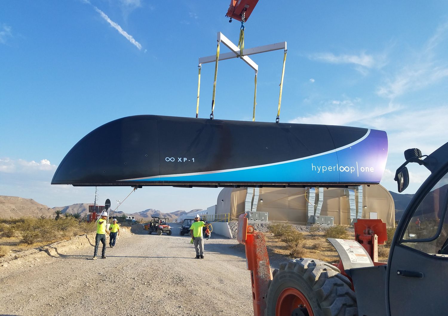 &nbsp;La navetta Hyperloop