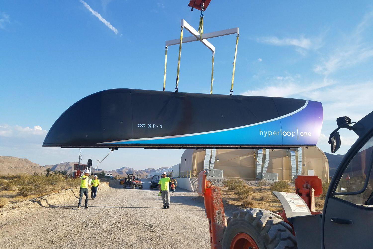 &nbsp;La navetta Hyperloop