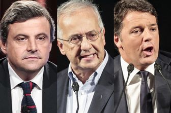 Calenda, Veltroni e Renzi&nbsp;