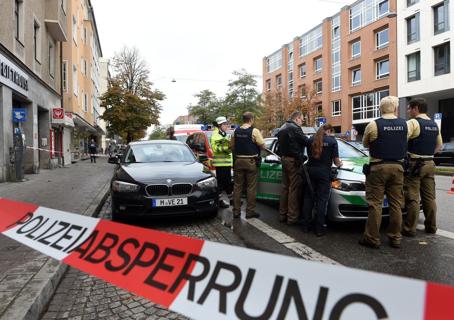 &nbsp;La scena dell'aggressione a Berlino