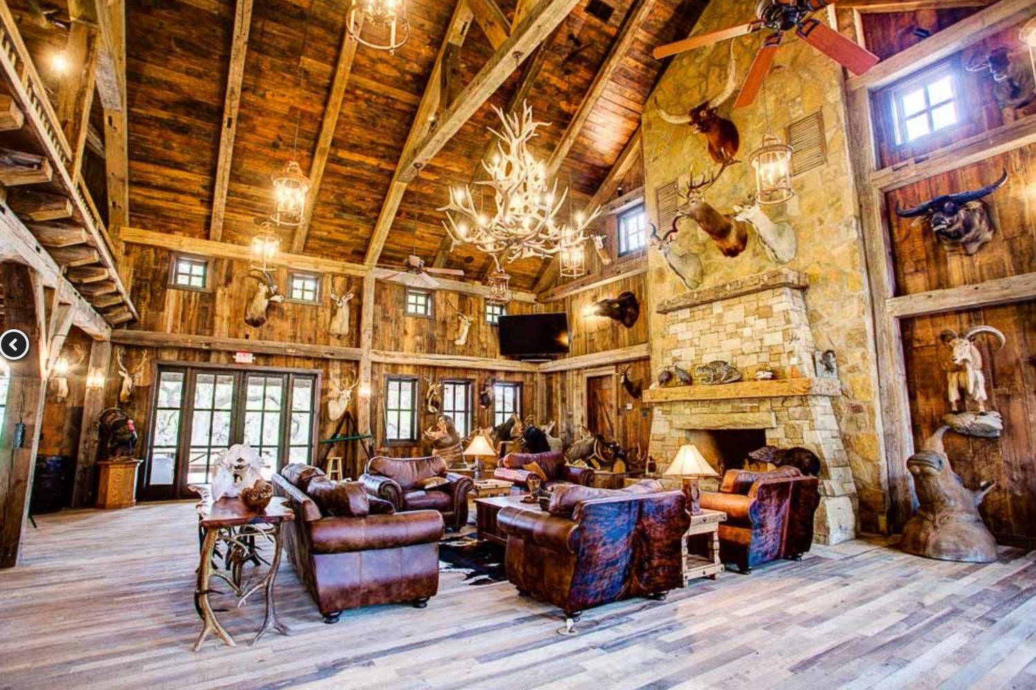 &nbsp;Una sala comune dell'Ox Ranch