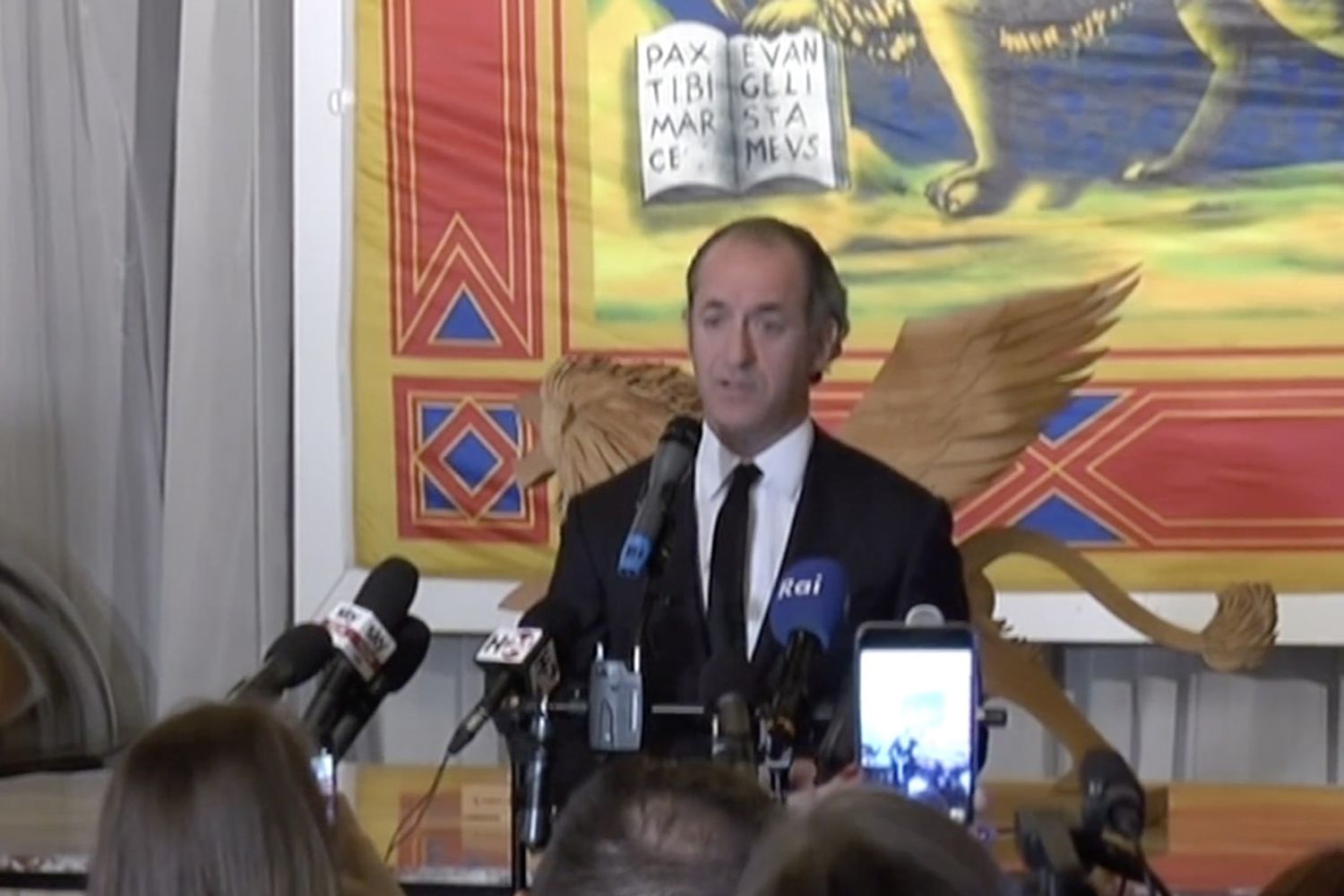 Luca Zaia (fotogramma Vista)