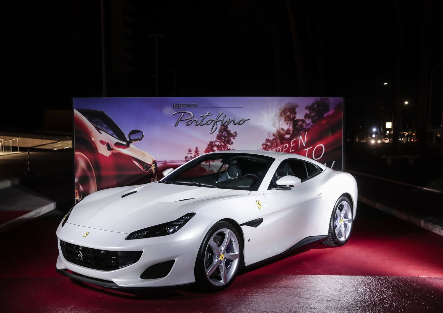 La Ferrari Portofino, uno degli ultimi modelli della casa di Maranello(AGF)&nbsp;
