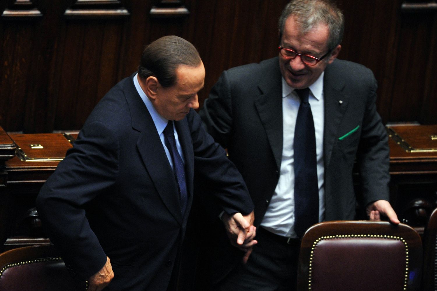 &nbsp;Berlusconi e Maroni