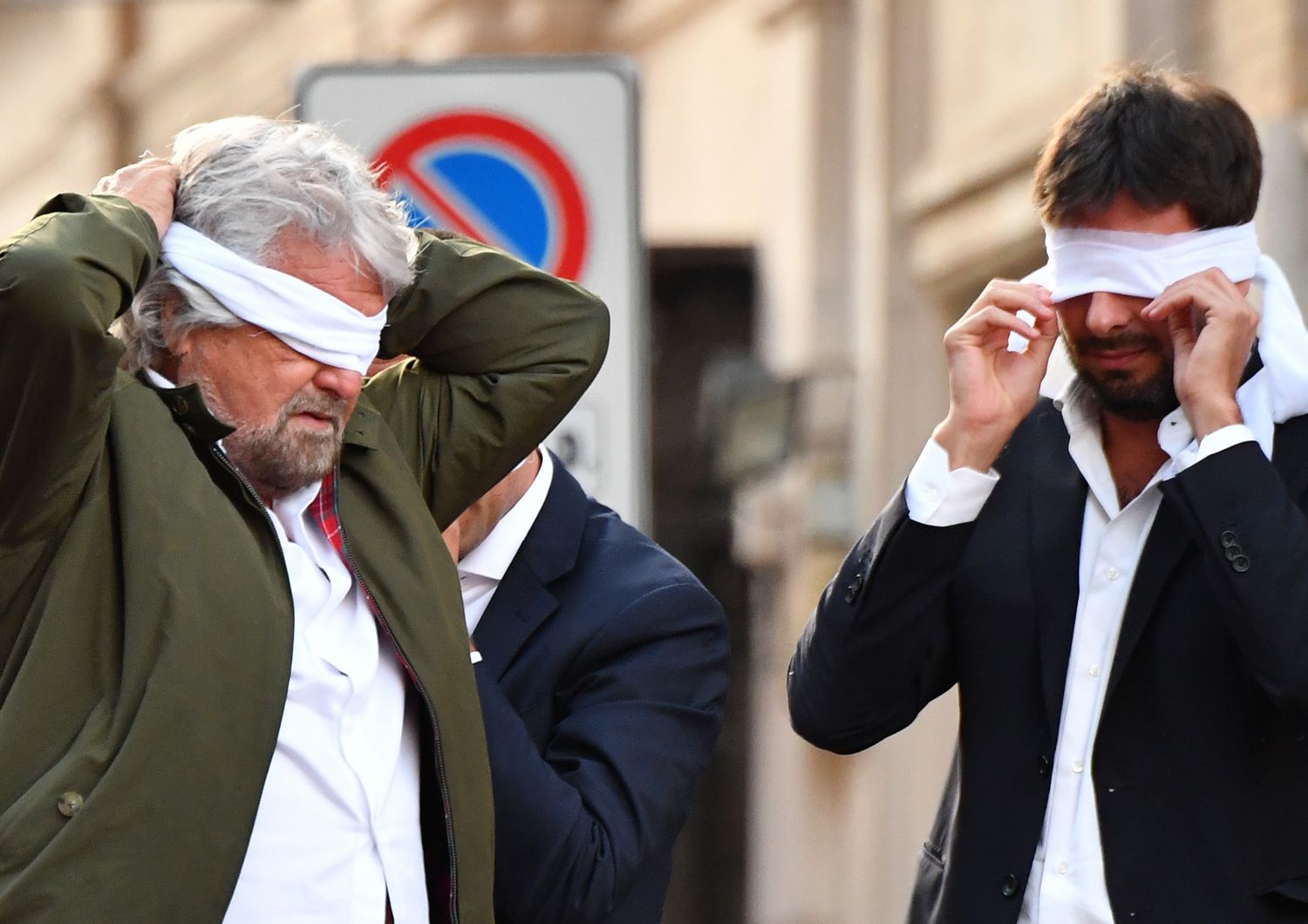 &nbsp;Beppe Grillo e Alessandro Di Battista